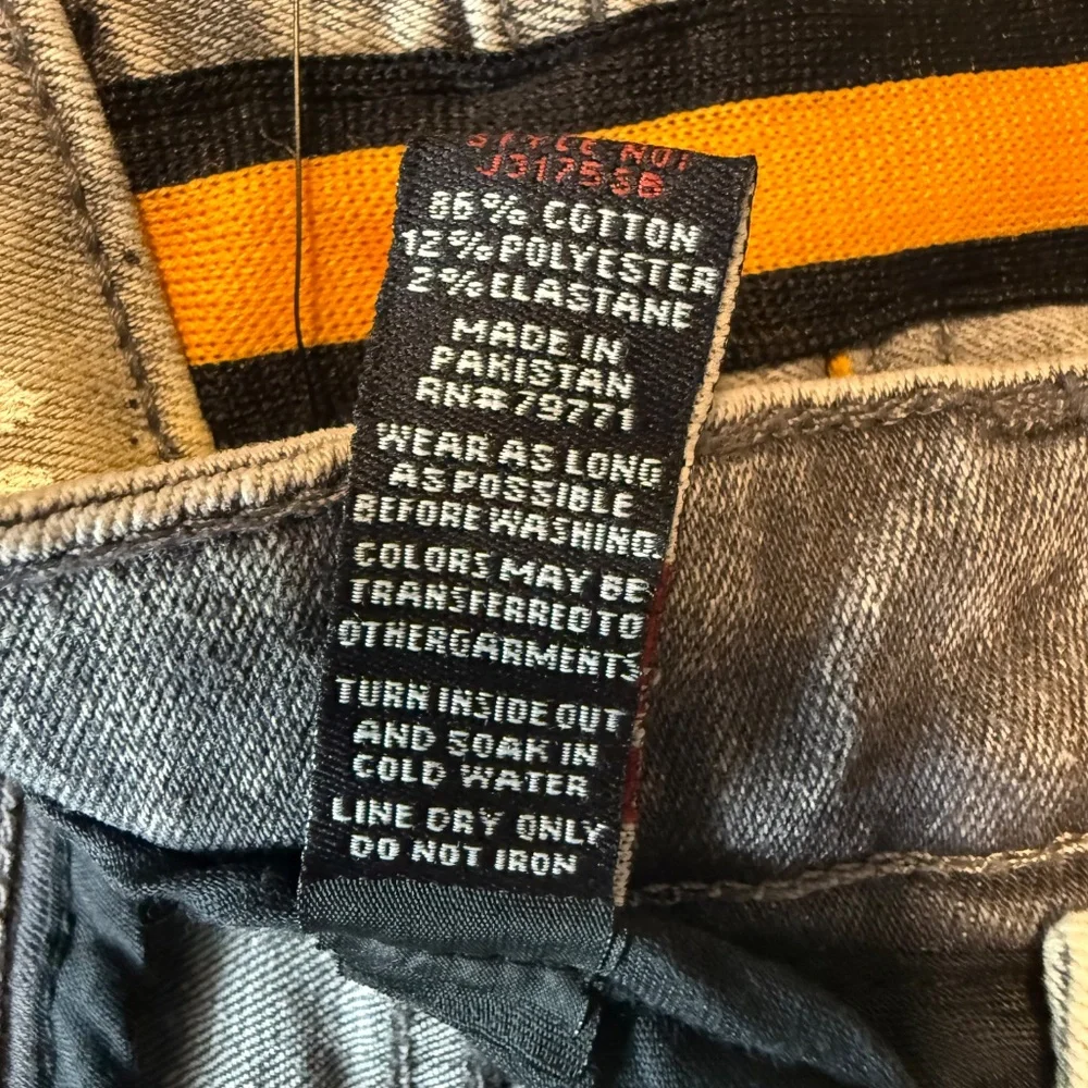 Jordan Craig Kids Cement‎ Wash Denim Shorts Size 12